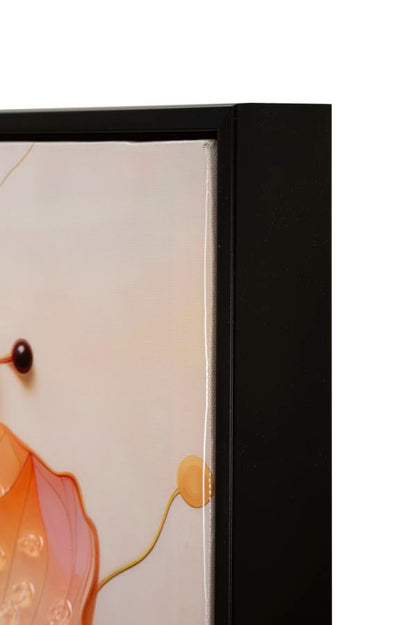 Schilderij Laquared Wall Panting With Frame Narcy -a- 82x4x82