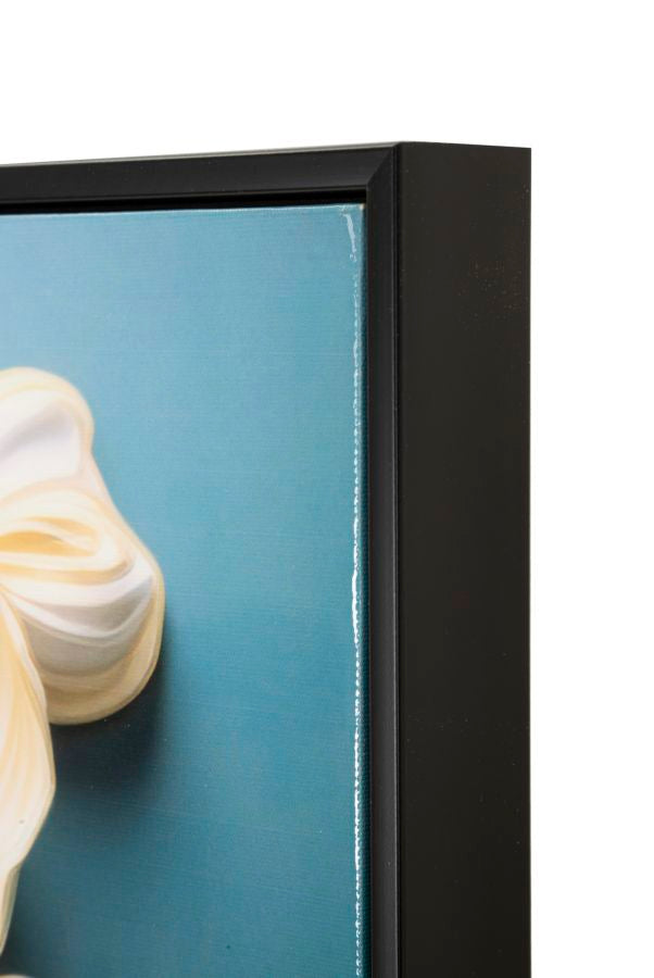 Schilderij Laquared Wall Panting With Frame Narcy -b- 82×4×82 cm