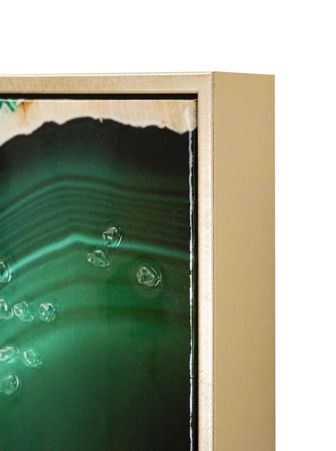 Schilderij Laquared Wall Panting With Frame Smeraldy -b- 82×4×62 cm