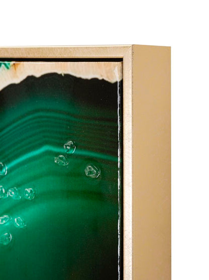 Schilderij Laquared Wall Panting With Frame Smeraldy -b- 82×4×62 cm