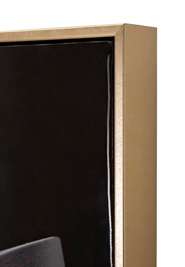 Schilderij Laquared Wall Panting With Frame Wien Hat -b- 62×4×92 cm