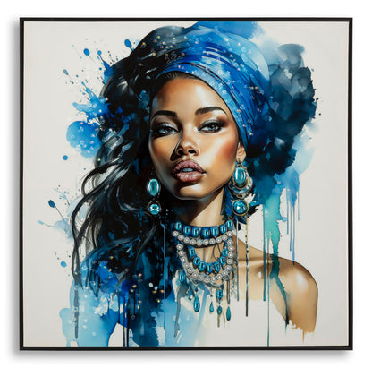 Schilderij Laquared Wall Panting With Frame Altea -a- 82×4×82 cm