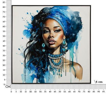 Schilderij Laquared Wall Panting With Frame Altea -a- 82×4×82 cm