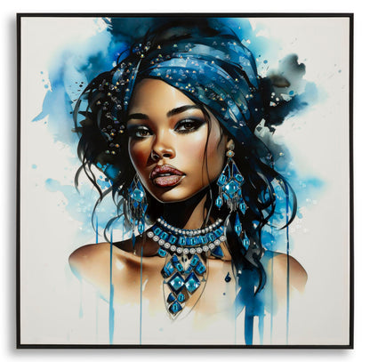 Schilderij Laquared Wall Panting With Frame Altea -b- 82×4×82 cm