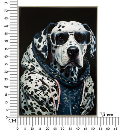 Schilderij Laquared Wall Panting With Frame Trap 53×3×73 cm
