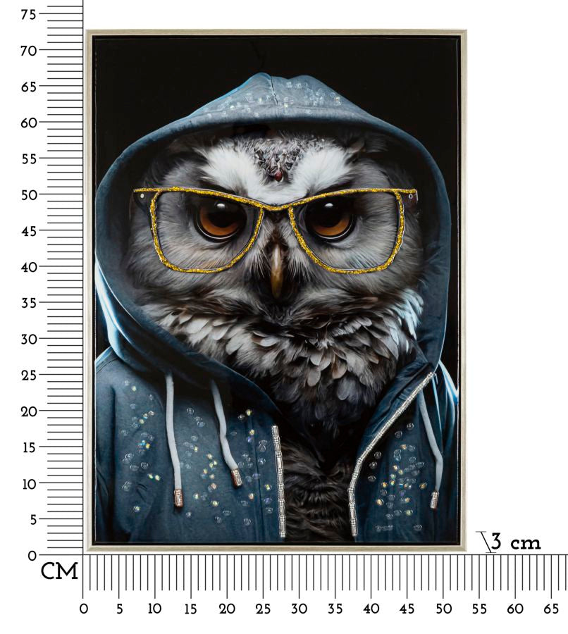Schilderij Laquared Wall Panting With Frame Edvy 53×3×73 cm