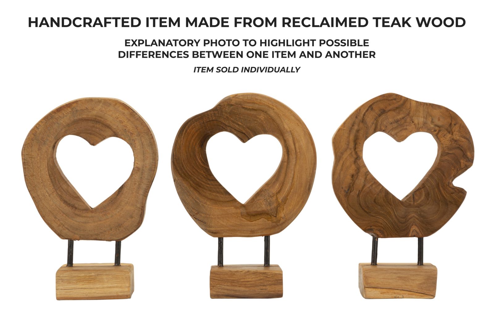 Decoratie Hasi Sculputre Teak 20×10×28 cm