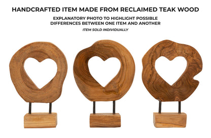 Decoratie Hasi Sculputre Teak 20×10×28 cm