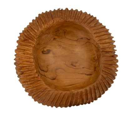 Dienblad Garit Teak Ø 32×11 cm