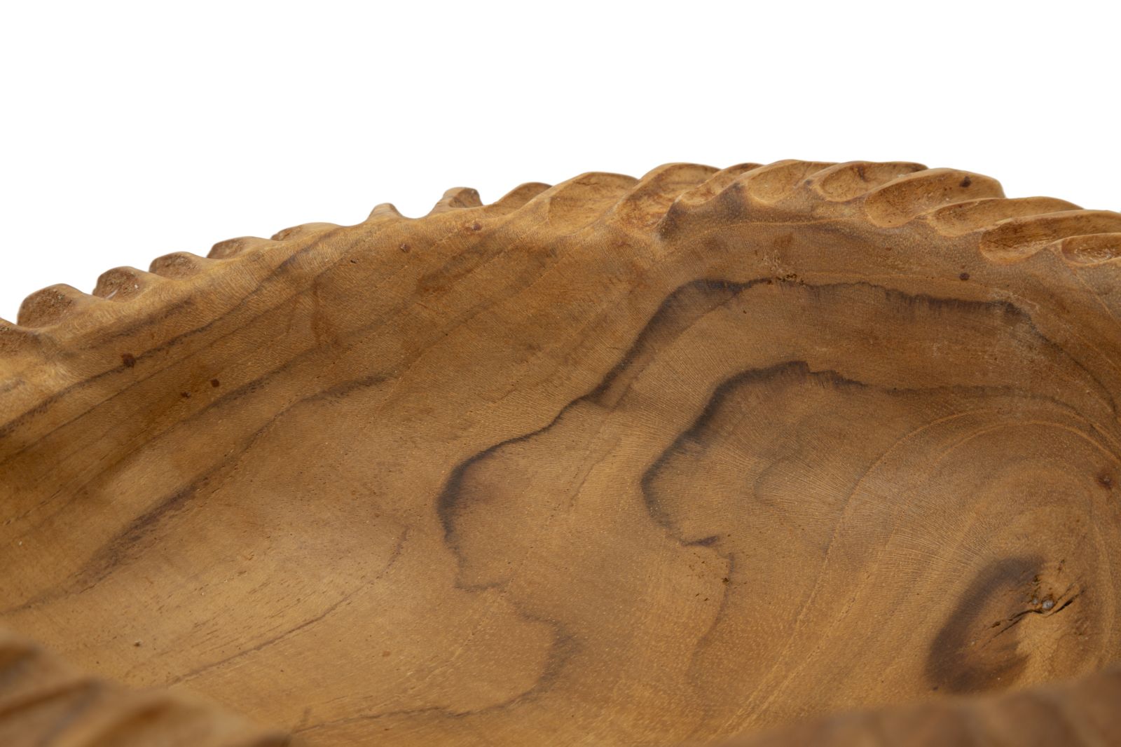 Dienblad Garit Teak Ø 32×11 cm