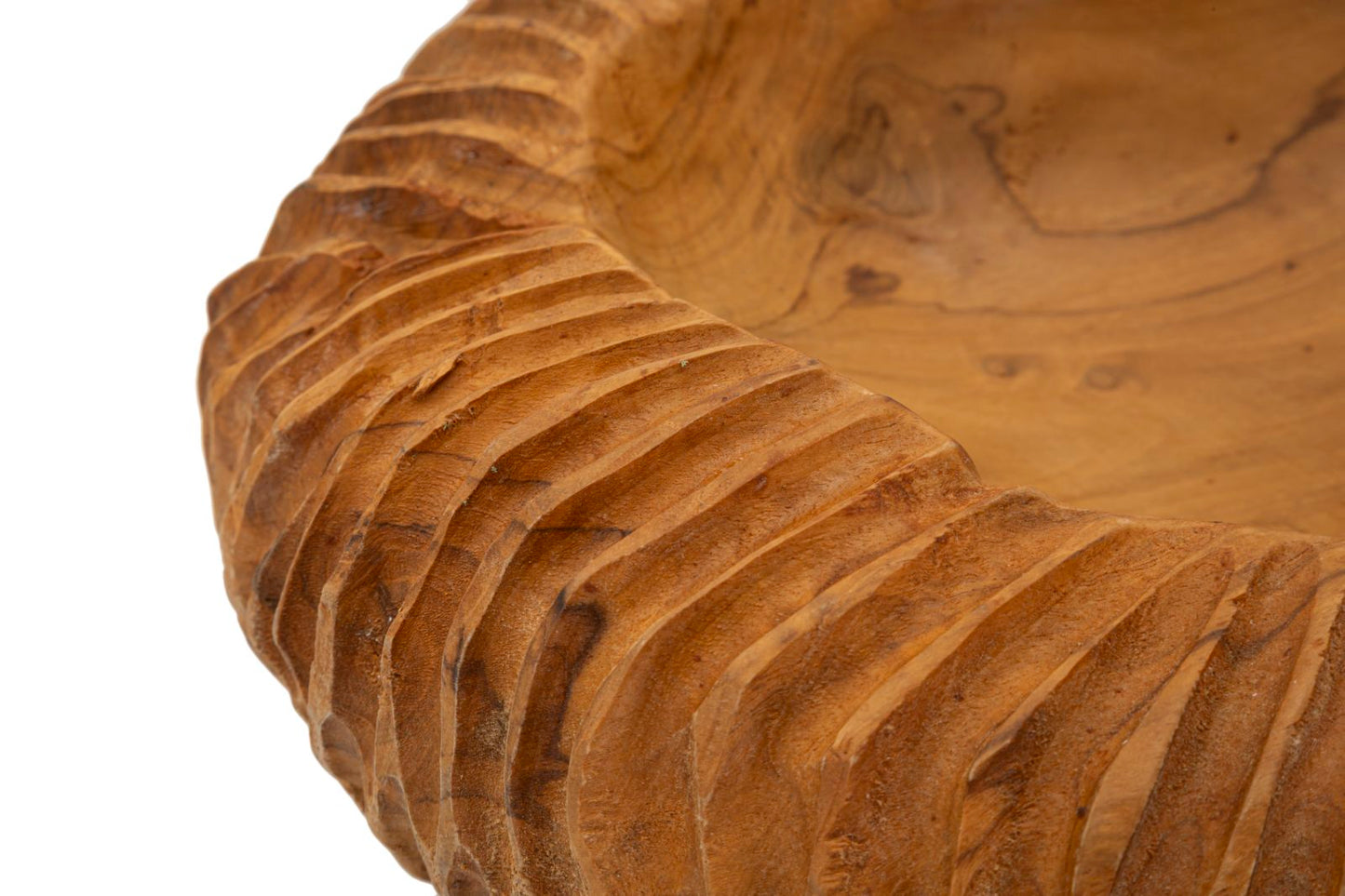 Dienblad Garit Teak Ø 32×11 cm