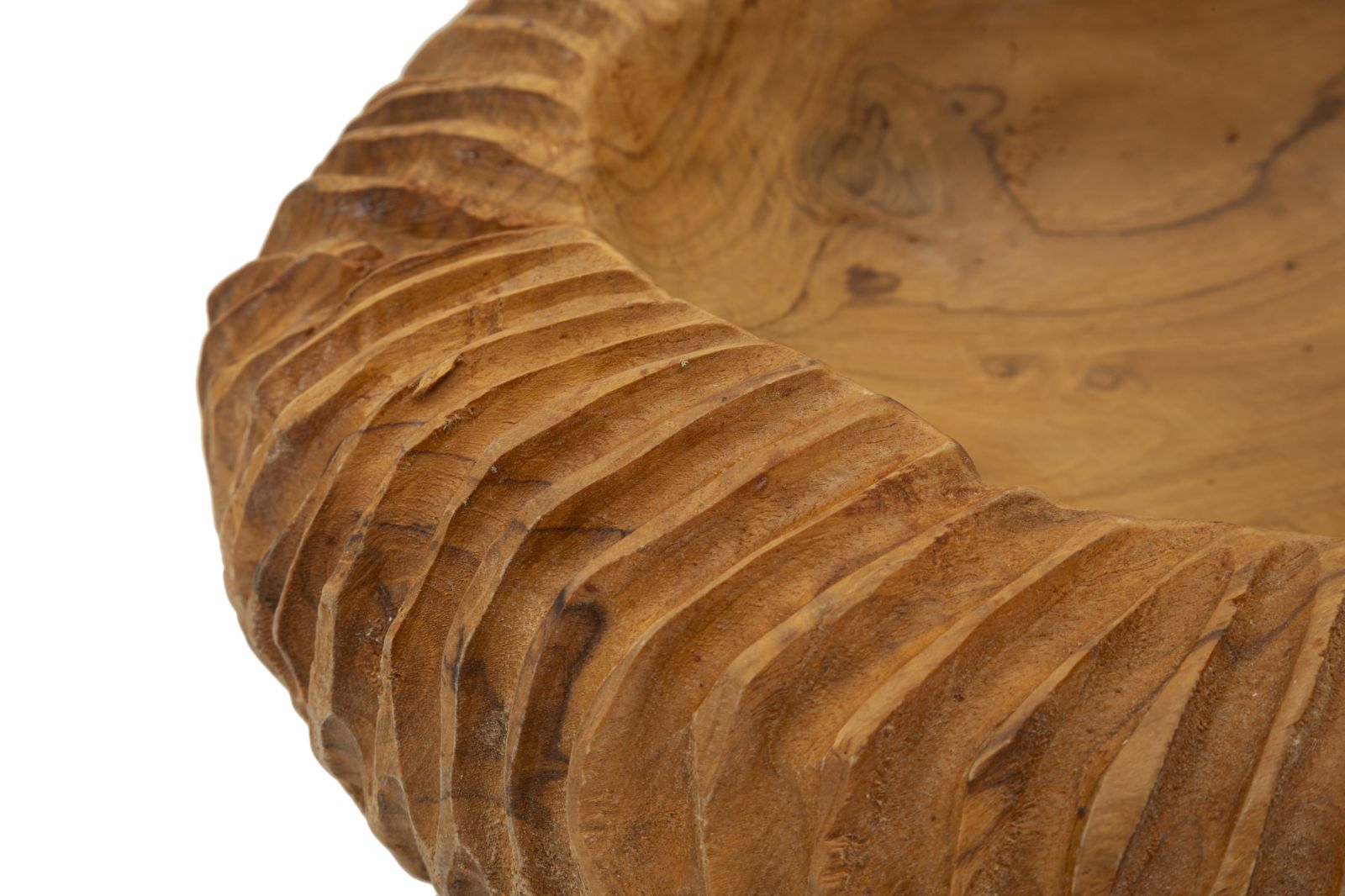 Dienblad Garit Teak Ø 32×11 cm