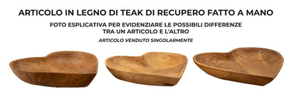 Dienblad Kiha Teak 27×29×4 cm
