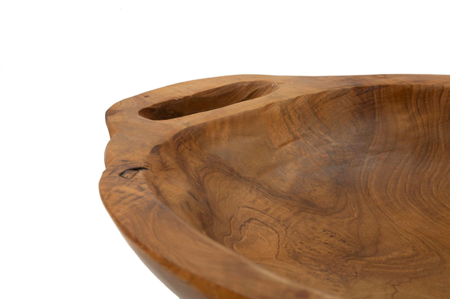 Dienblad Wan Teak 37×26,5×7 cm
