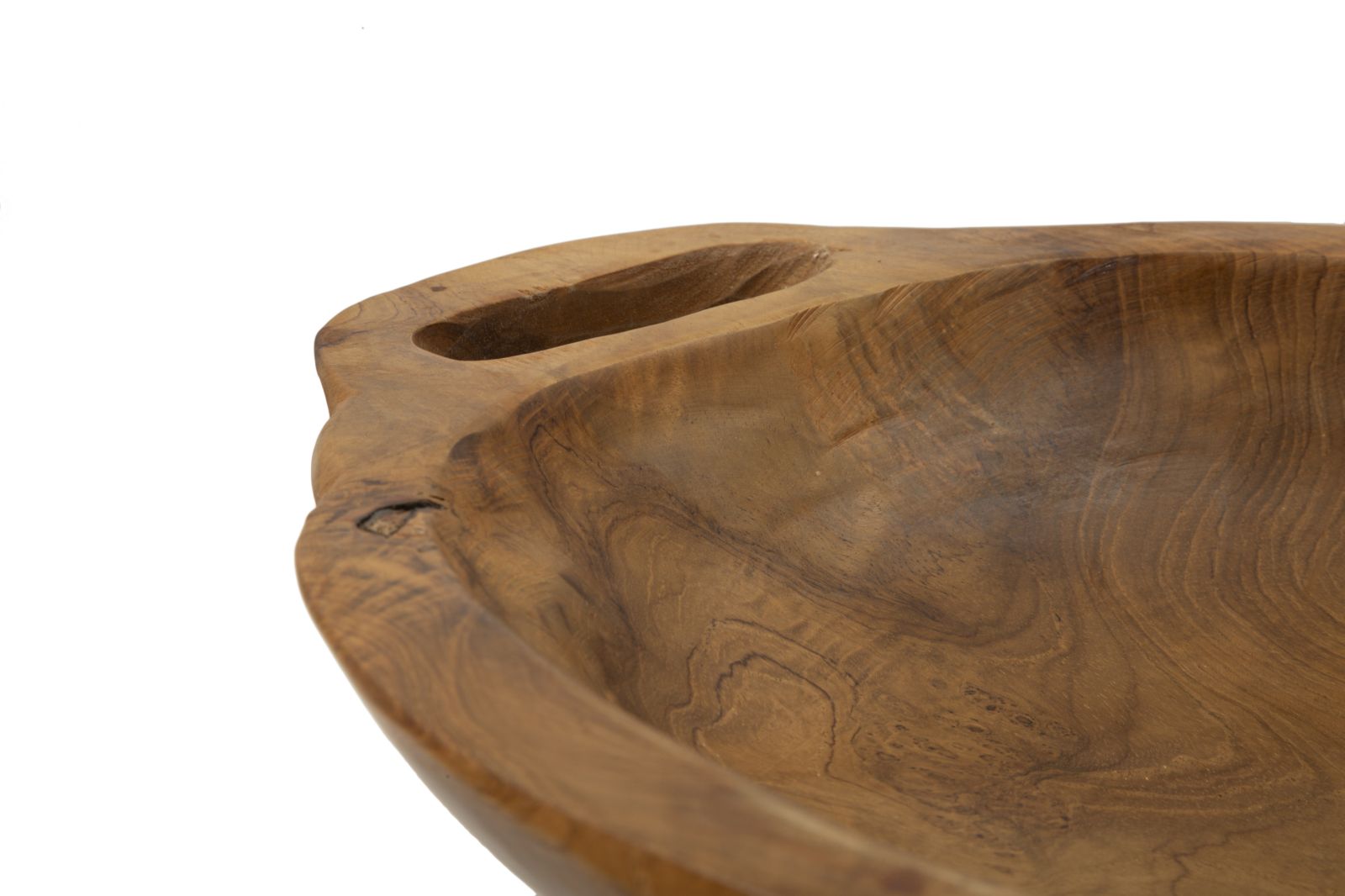 Dienblad Wan Teak 37×26,5×7 cm