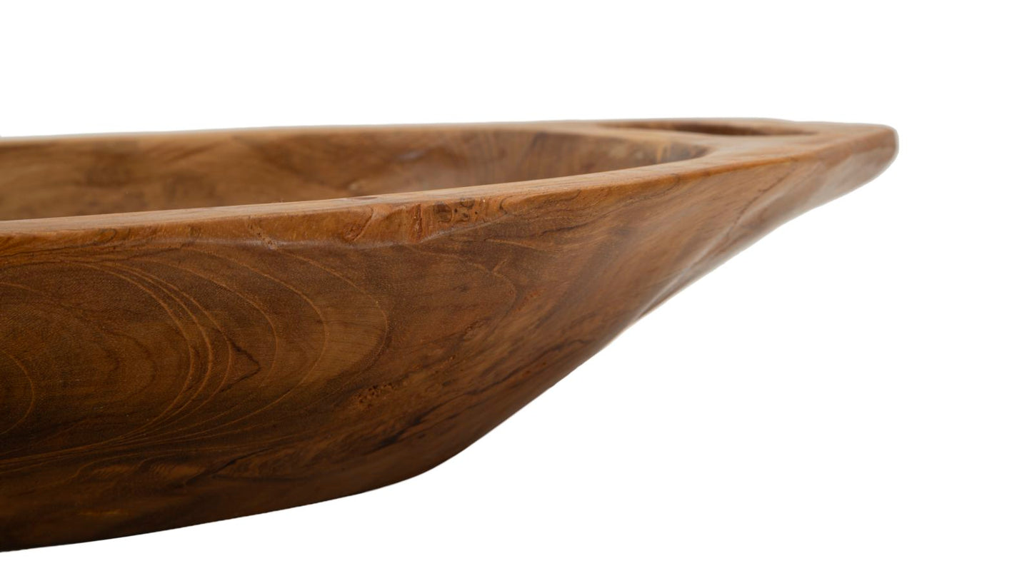 Dienblad Wan Teak 37×26,5×7 cm
