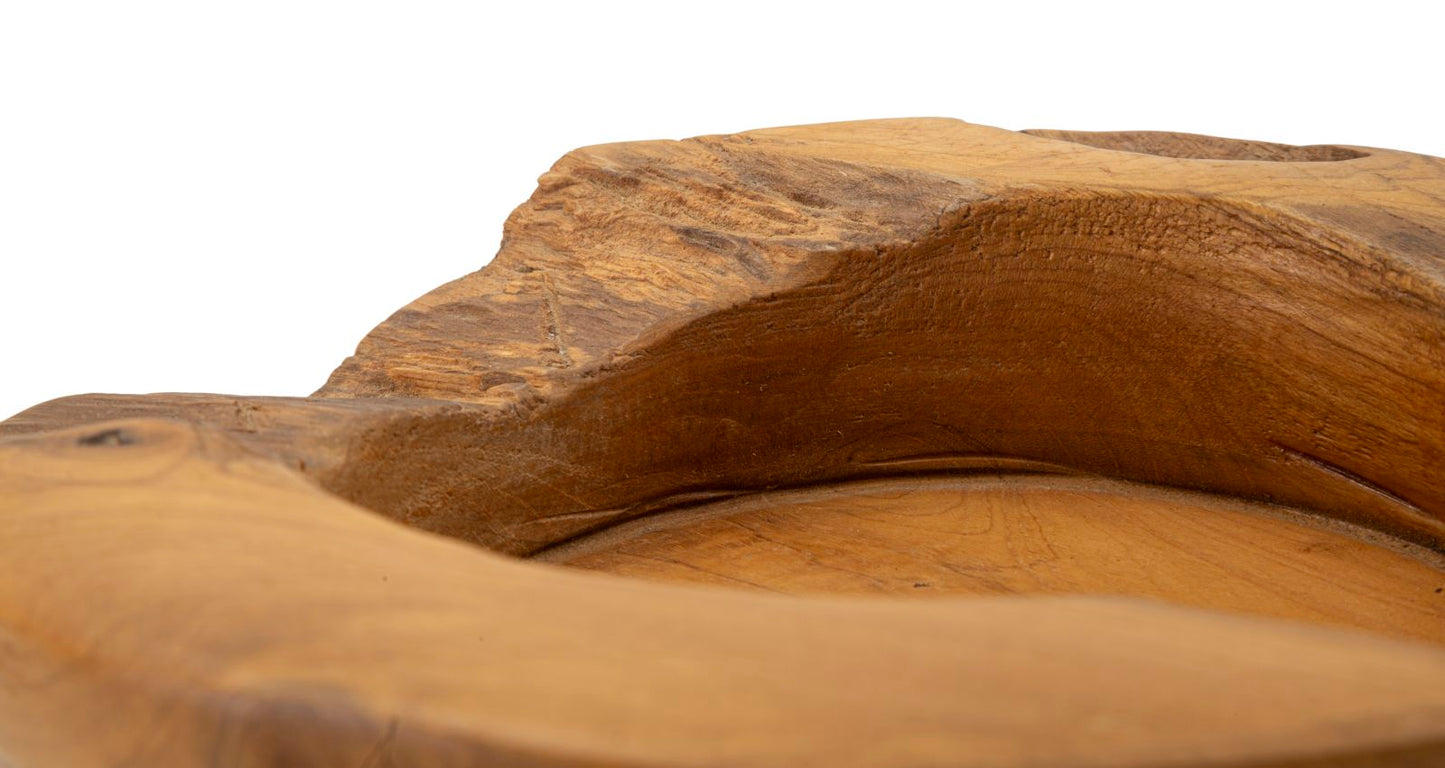 Dienblad Erusi Teak Ø 20×6 cm