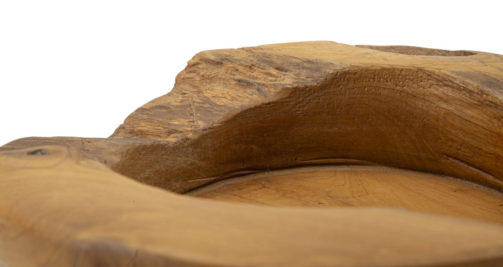 Dienblad Erusi Teak Ø 20×6 cm