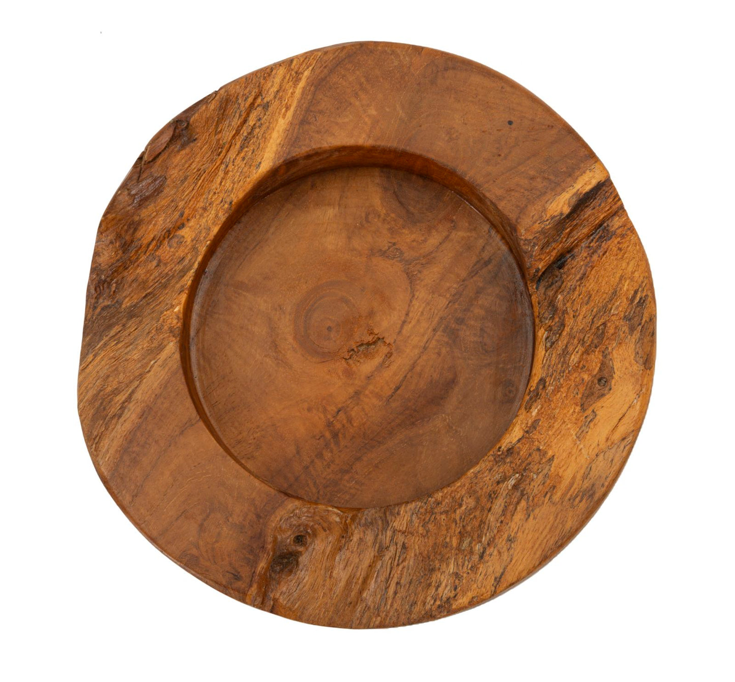 Dienblad Erusi Plus Teak Ø 21×6 cm