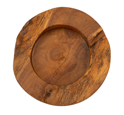 Dienblad Erusi Plus Teak Ø 21×6 cm