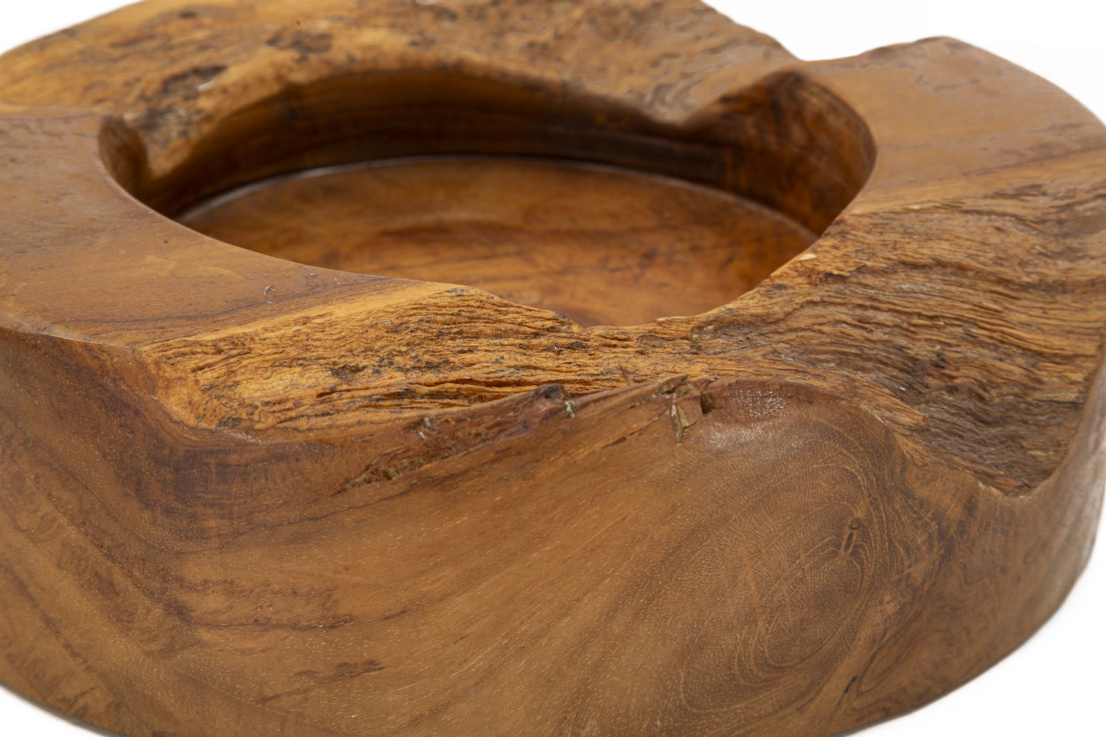 Dienblad Erusi Plus Teak Ø 21×6 cm