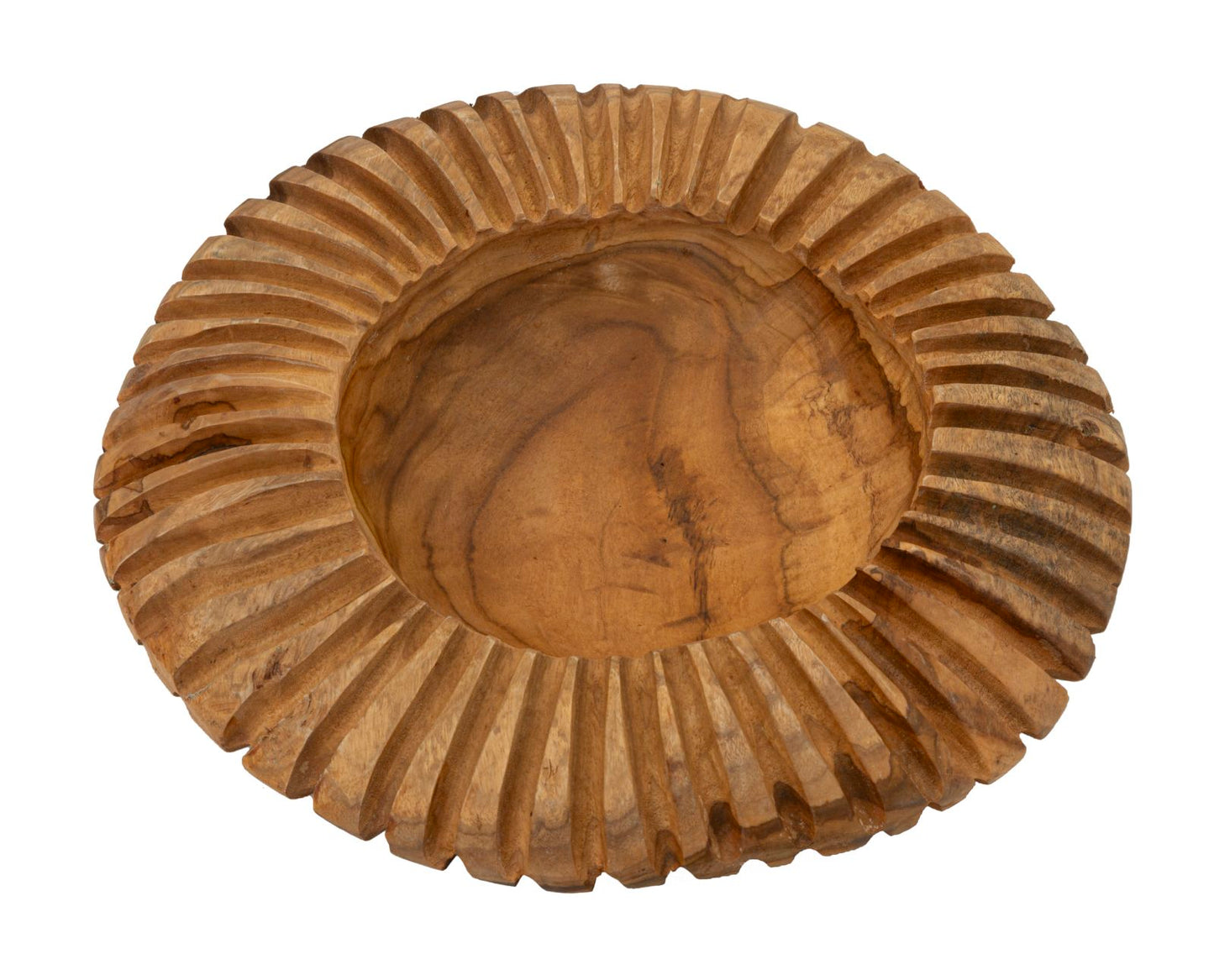 Dienblad Geris Teak Ø 35×7 cm