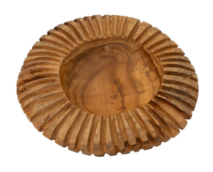Dienblad Geris Teak Ø 35×7 cm
