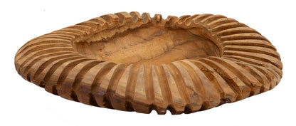 Dienblad Geris Teak Ø 35×7 cm
