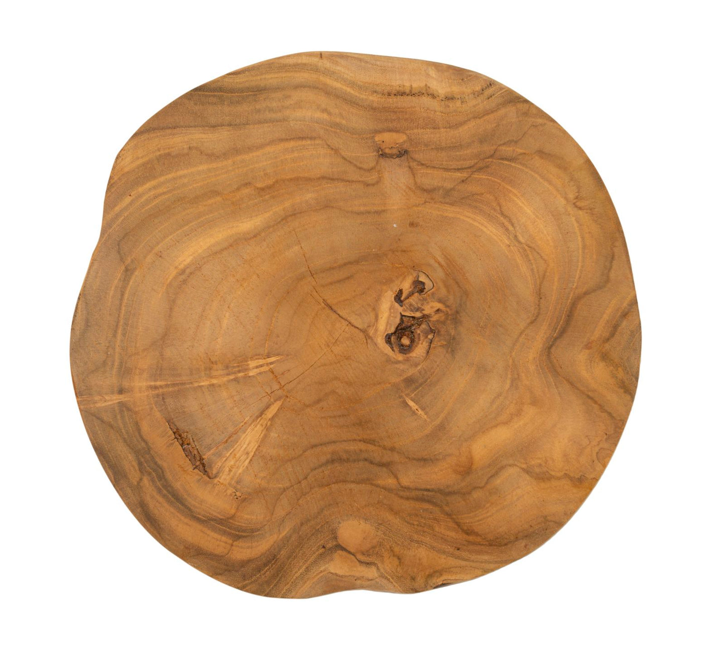 Dienblad Pokon Teak Ø 25×2 cm