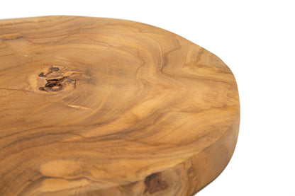 Dienblad Pokon Teak Ø 25×2 cm