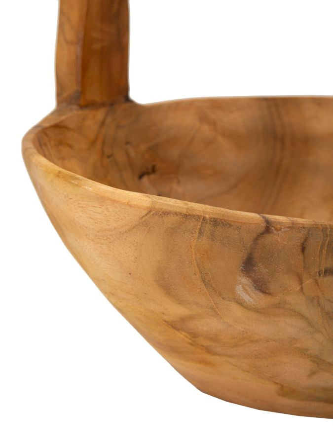 Dienblad Timbo Teak 32×25×27 cm