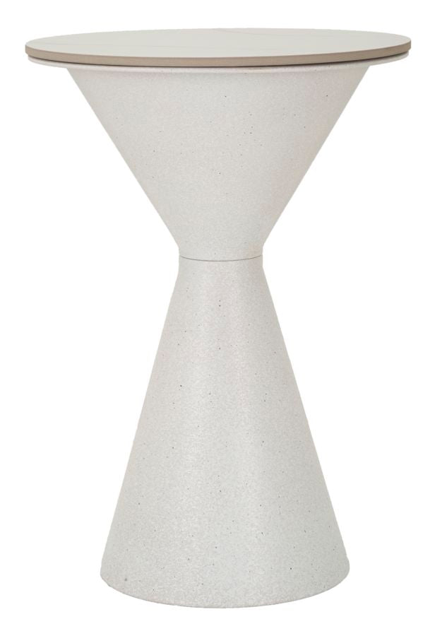 Tafel White Double Ø 44,5×63 cm