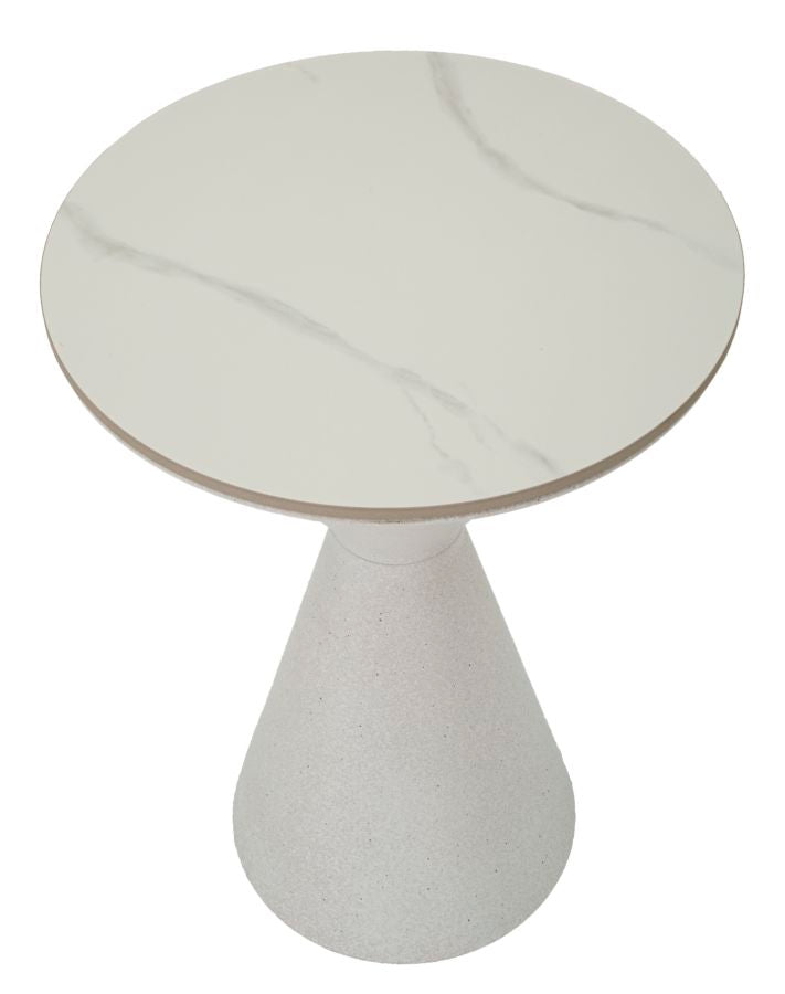 Tafel White Double Ø 44,5×63 cm