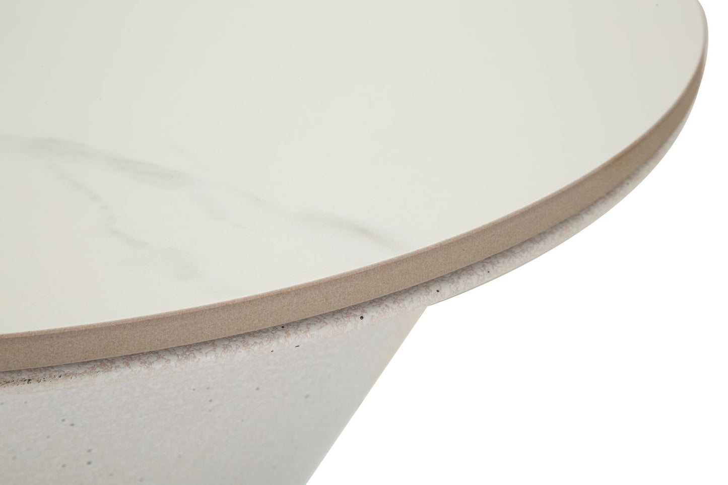 Tafel White Double Ø 44,5×63 cm