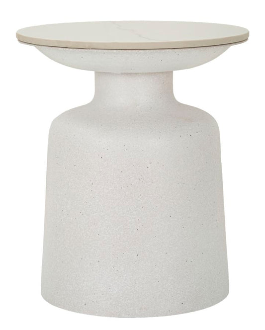 Tafel White Fush Ø 40×47 cm