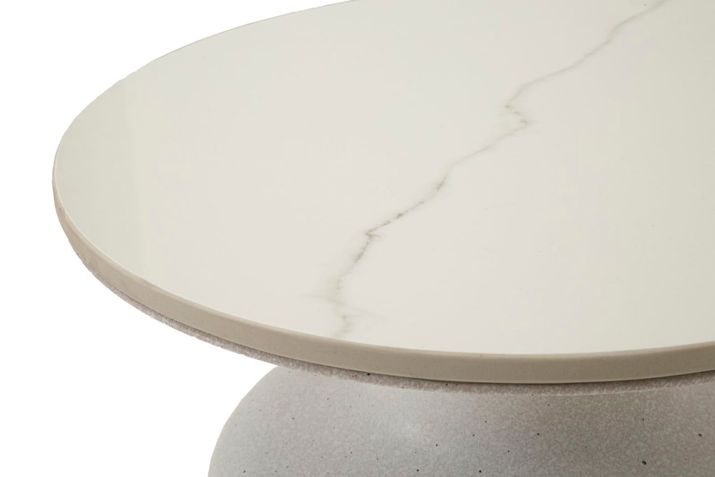 Tafel White Fush Ø 40×47 cm