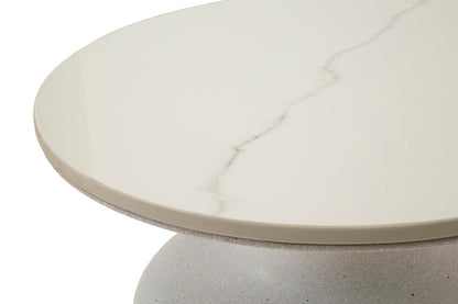 Tafel White Fush Ø 40×47 cm