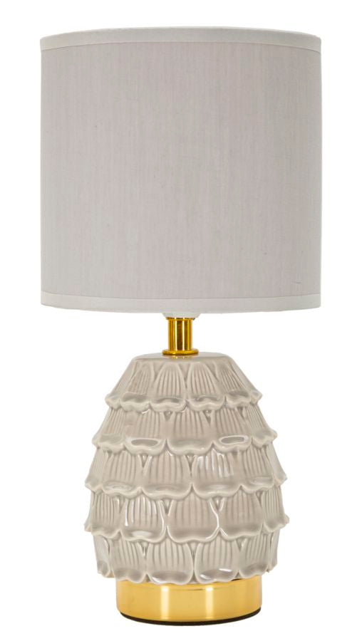 Tafellamp Badside Lamp Pigny Grey Ø 15×30,5 cm