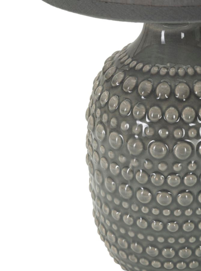 Tafellamp Badside Lamp Points Grey Ø 15×30,5 cm