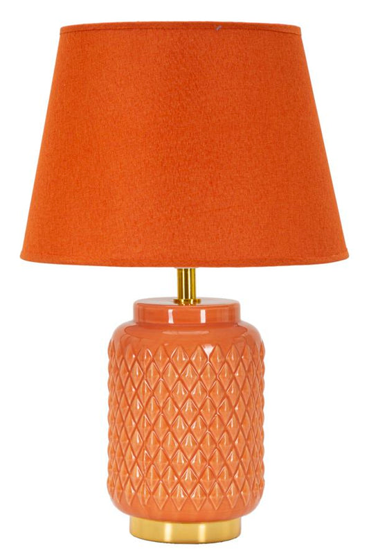 Tafellamp Square Orange Ø 28×44 cm