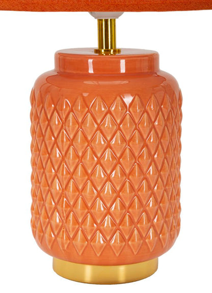 Tafellamp Square Orange Ø 28×44 cm