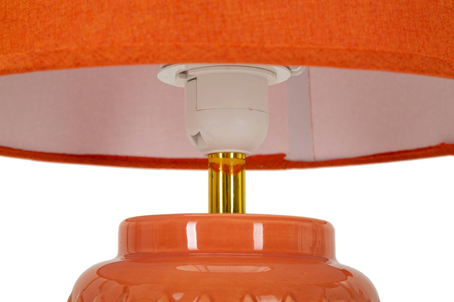Tafellamp Square Orange Ø 28×44 cm