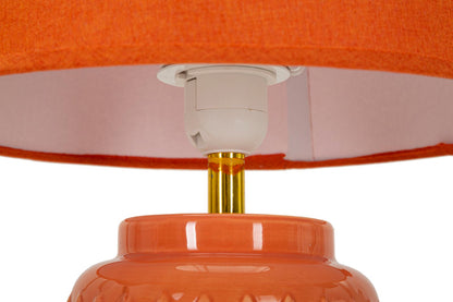 Tafellamp Square Orange Ø 28×44 cm