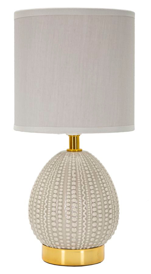 Tafellamp Badside Lamp Flavi Grey Ø 15×30,5 cm