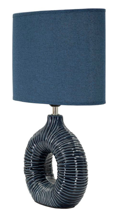 Tafellamp Seta Blue 28,5×15×43 cm