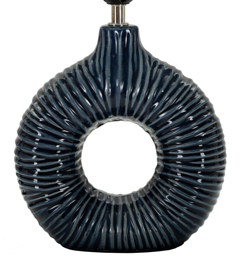 Tafellamp Seta Blue 28,5×15×43 cm