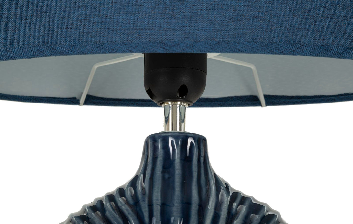 Tafellamp Seta Blue 28,5×15×43 cm