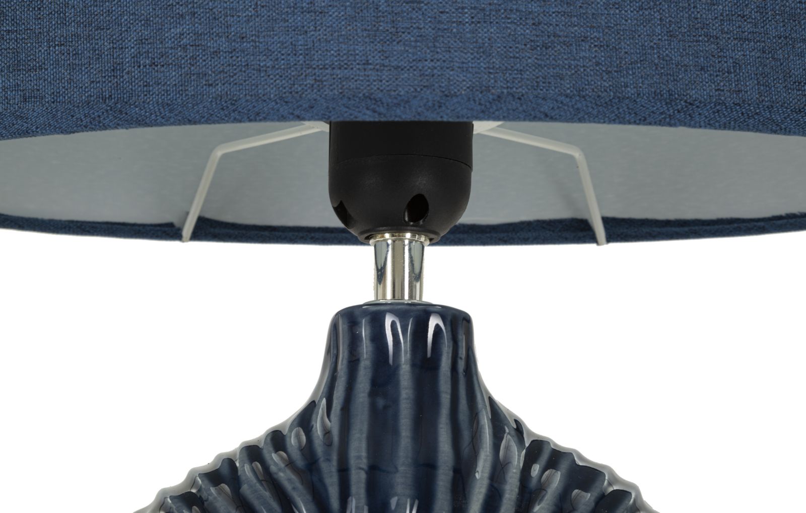 Tafellamp Seta Blue 28,5×15×43 cm