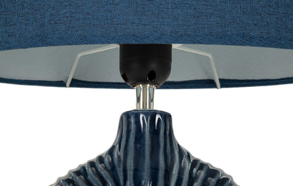 Tafellamp Seta Blue 28,5×15×43 cm