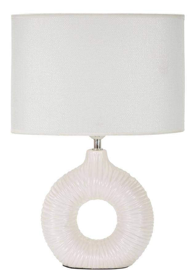 Tafellamp Seta White 28,5×15×43 cm